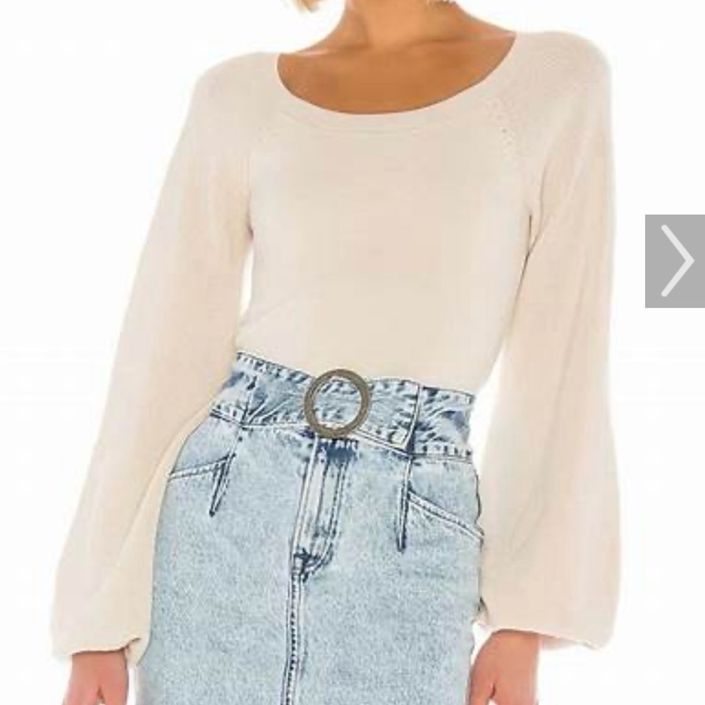 AMUR Forrest Sweater in Ecru